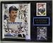 Don Mattingly Yankees Unsigned 8x10 Photo and 2 Card Plaque