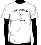 Tottenham Hotspur Basic Logo Soccer Tee, Adult Medium - White