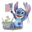 Disney Lilo and Stitch 4th of July Jumbo Snowglobe Limited Edition 100