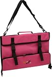 Tomandwill 99MC Music Case – with Long Accessory Pocket – Hot Pink