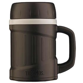 Thermos Microwavable Food Flask Black 0.47L