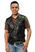 Rock Leather Biker VEST-XL