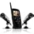 Defender PHOENIX1EX Wireless Video Security System with Portable LCD Monitor and 2 Indoor/Outdoor Night Vision Surveillance Camera with Clear Signal Technology