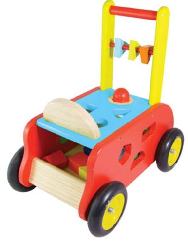 Vilac Multi Activity Cart Touch and Feel Toy Vilac Multi Activity Cart Touch and Feel Toy