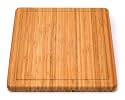 Bamboo Cutting Board - 14" x 14" x 1-1/4"