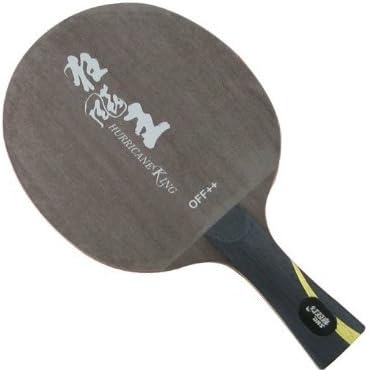 DHS Wood Table Tennis Blade, Ping Pong Blade, Hurricane King (LONG)