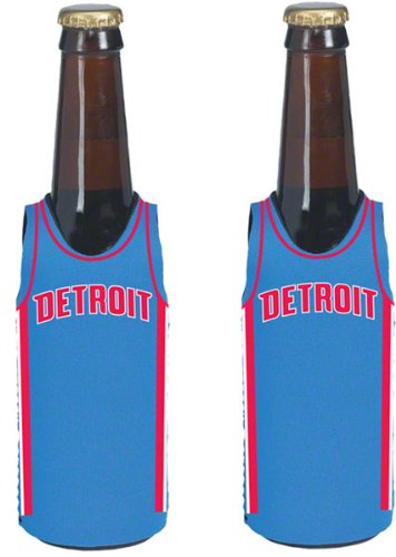 Detroit Pistons Bottle Jersey Koozie 2-Pack