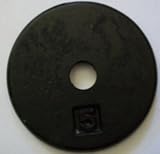 5 lb. Black Standard Plates (Pair)
