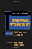 Developmental Psychopathology, Theory and Method . Volume 1.(WILEY SERIES ON PERSONALITY PROCESSES)
