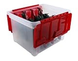37 Qt. Holiday Wing-Lid Light Storage Box ***Set of 2***