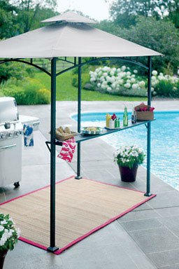 Living Accents Grill Gazebo (L-GZ238PST-4)