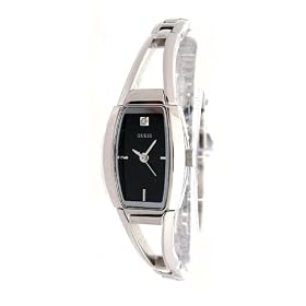 GUESS Women's Diamond Accent Marker Watch