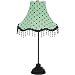 Polka Dot Dangle Lamp - Color Green