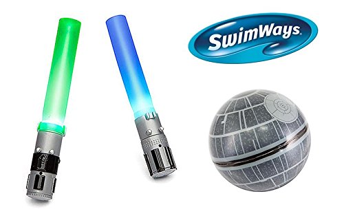 Swimways Lightsaber and Death Star Hop Ball Pool Gift Set