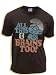 Junk Food The Smurfs All This and Brains Too Black Wash Adult T-Shirt Tee
