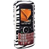 Amzer Snap On Crystal Hard Case for Nextel Motorola Clutch i465 (Zebra )