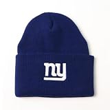 New York Giants Single Stitch Cuffed Knit Hat