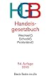 Handelsgesetzbuch HGB: ohne Seehandelsrecht, mit Wechselgesetz und Scheckgesetz und Publizit�tsgesetz
