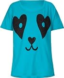 FULL TILT Panda Face Girls Tee