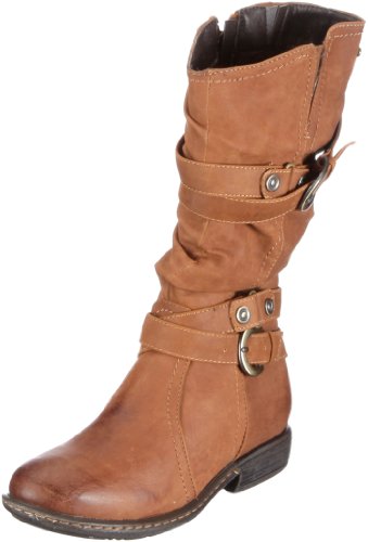 Marco Tozzi Cool Club MT 2-2-56615-27, Mädchen Stiefel, Braun (MUSCAT ANTIC 340), EU 33