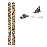 RAMP Sports Groundhog Unisex Big All Mountain Expert Alpine Ski with Tyrolia Peak 12 Binding - 179cm