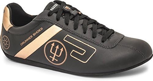 Drummer Shoes Neil Peart Series, Black & Gold - Size 11.5