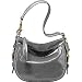 Coach Patent Zoe Top Handle Pouch 41869 Petrol Gray