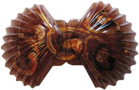 Handmade in France "Shell" Lux Hair Barrette - 4 Colors (Melange D'Or)