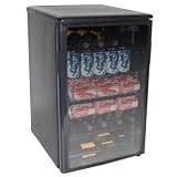 Haier HBCND05EBB 4-3/5-Cubic-Foot 96-Can Beverage Center