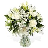 Luxury crisp handtied bouquet - Send Handtied Bouquet of Fresh Flowers