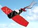 Red Baron Foil dual line kite
