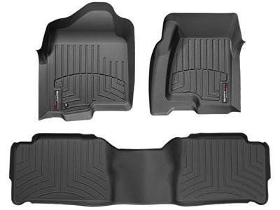 WeatherTech (44483-1-2) FloorLiner, Front/Rear, Black