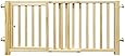 Four Paws Walk Over Wooden Dog Gate, 30-44" W by 18" H