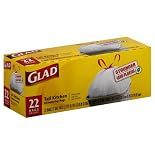 Glad Tall Kitchen Bags, Drawstring, 13 Gallon 22 Ct.