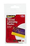 Scotch(TM) Thermal Laminating Pouches, 2.36 Inches x 3.74 Inches, 20 Pouches (TP5851-20)