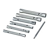 6pc Silverline Double Ended Metric Box Tommy T Bar Spanner Set Heavy Duty Tools