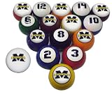 Michigan Wolverines Billiard Ball Set