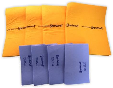 Shamwow Pack - 4 Large & 4 Mini Shamwows
