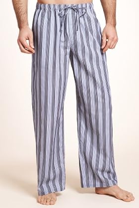 Autograph Pure Cotton Stripe Woven Pyjama Bottoms
