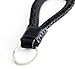 Luxury Black Loop Handmade Genuine Leather Key Chain