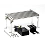 Grill Dog GD-01002 Stainless-Steel Rotisserie Linked-Meat Cooker with Electric Motor