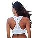 Sannysis Women Sexy White Lace Bralette Wrapped Chest Gather Vest (M)