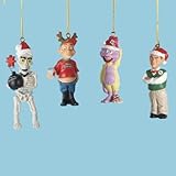 IMAGE OF Club Pack of 24 Jeff Dunham Show Character Christmas Ornaments 4.5