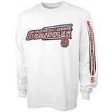 Youth Florida State Seminoles L/S White Dot Pattern Tee