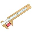 Brass Sliding Millimeter Gauge Tool Gem Bead Size 86mm