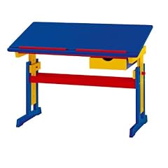 Links 40100800 MEIKE ABC Schreibtisch, 109x55x62-96 cm