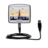 Classic Straight USB Cable for the TomTom ONE 125 S / SE with Power Hot Sync and Charge capabilities - uses Gomadic TipExchange Technology