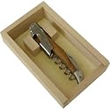 Laguiole wine waiter corkscrew bottle opener Olive wood handle