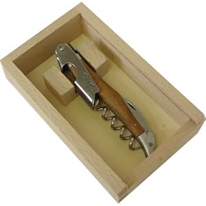 Laguiole Wine Waiter - Olive Wood