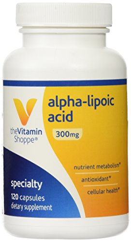 Vitamin Shoppe - Alpha-Lipoic Acid, 300 mg, 120 capsules.